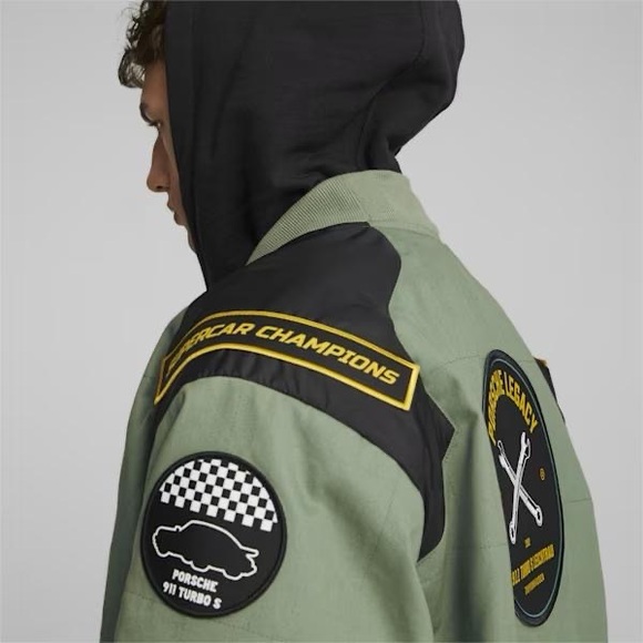 Puma Porsche special edition racing  F1 embroidered jacket medium - Picture 8 of 16